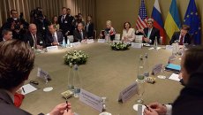 Четырехсторонняя встреча (РФ, США, ЕС и Украина) по урегулированию украинского внутриполитического кризиса, в Женеве Четырехсторонняя встреча (РФ, США, ЕС и Украина) по урегулированию украинского внутриполитического кризиса, в Женеве