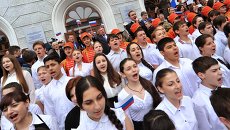 Рекорд массовости исполнения песни День Победы установлен в Ростове-на-Дону Рекорд массовости исполнения песни День Победы установлен в Ростове-на-Дону