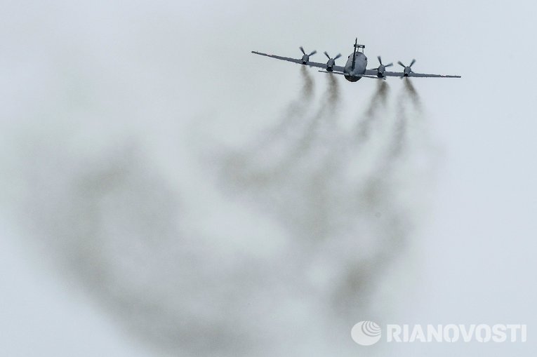 Первый серийный противолодочный самолет Ил-38Н Первый серийный противолодочный самолет Ил-38Н