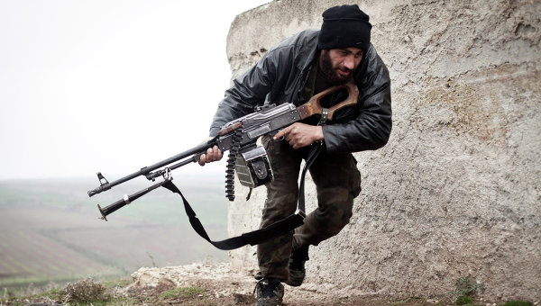 Боец Свободной Сирийской Армии. Архивное фото