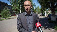 Журналист из Великобритании Грэм Филлипс во время работы на Украине. Архивное фото. Журналист из Великобритании Грэм Филлипс во время работы на Украине. Архивное фото.