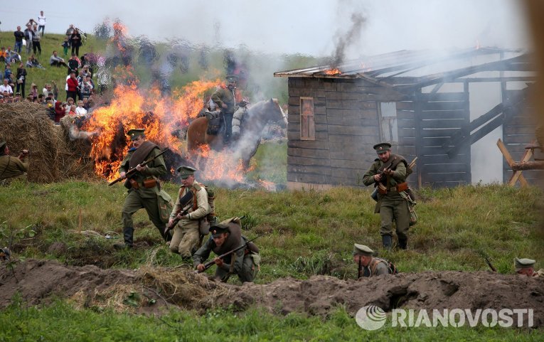 Участники исторической реконструкции Гумбинненское сражение Участники исторической реконструкции Гумбинненское сражение