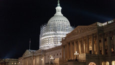 Здание Конгресса США в Вашингтоне. Архивное фото Здание Конгресса США в Вашингтоне. Архивное фото