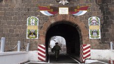 Российская военная база в Армении. Архивное фото Российская военная база в Армении. Архивное фото
