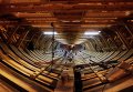 Строительство корабля-музея Полтава на верфи исторического судостроения в поселке Лахта Строительство корабля-музея Полтава на верфи исторического судостроения в поселке Лахта