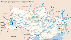 Маршруты поставок газа на Украину Маршруты поставок газа на Украину