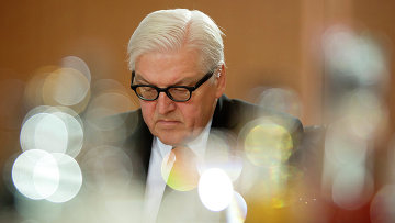 Il ministro degli Esteri tedesco Frank-Walter Steinmeier.  foto d'archivio