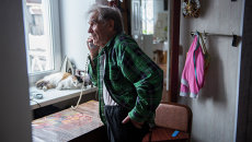 Ветеран Великой Отечественной войны, минометчик Александр Черняев. Архивное фото Ветеран Великой Отечественной войны, минометчик Александр Черняев. Архивное фото