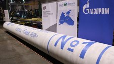 Труба № 1 для морского участка газопровода Южный поток. Архивное фото Труба № 1 для морского участка газопровода Южный поток. Архивное фото