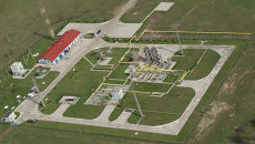 Работа предприятия Черноморнефтегаз в Крыму. Архивное фото Работа предприятия Черноморнефтегаз в Крыму. Архивное фото