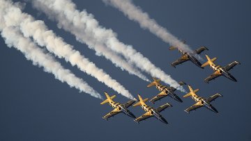 Частная пилотажная группа организовала шоу в Подмосковье