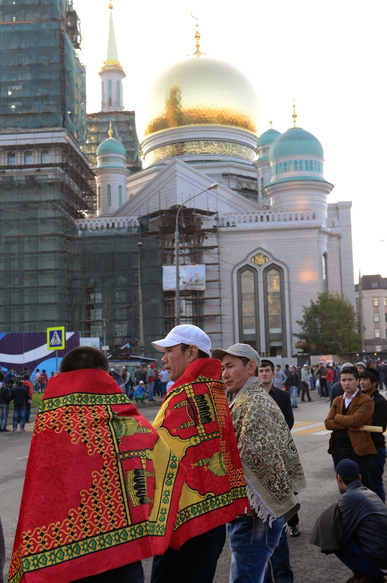 Празднования Ураза-Байрама в Москве. Архивное фото