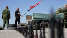 На границе Украины и Крыма. Архивное фото На границе Украины и Крыма. Архивное фото