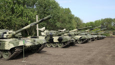На полигоне “Торез”. Архивное фото На полигоне “Торез”. Архивное фото