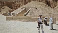 The tomb of Tutankhamun in Egypt