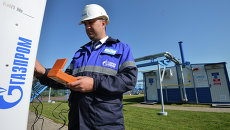 Церемония пуска газа по случаю завершения строительства газопровода-отвода в Казани. Архивное фото Церемония пуска газа по случаю завершения строительства газопровода-отвода в Казани. Архивное фото
