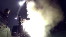 Корабли Каспийской флотилии выполнили пуски крылатых ракет по позициям боевиков ИГ в Сирии Корабли Каспийской флотилии выполнили пуски крылатых ракет по позициям боевиков ИГ в Сирии