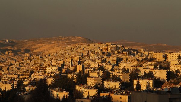 Вид на жилые дома города Дамаска. Архивное фото