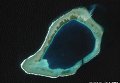 Спутниковое изображение спорных островов Спратли в Южно-Китайском море Спутниковое изображение спорных островов Спратли в Южно-Китайском море