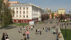 Вид Барнаула. Архивное фото Вид Барнаула. Архивное фото