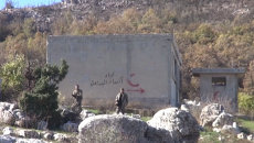 Сирийские военные показали захваченный к северу от Латакии форпост боевиков Сирийские военные показали захваченный к северу от Латакии форпост боевиков
