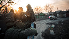 Ситуация в Донбассе. Архивное фото Ситуация в Донбассе. Архивное фото