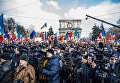 Акция протеста в Молдавии Акция протеста в Молдавии