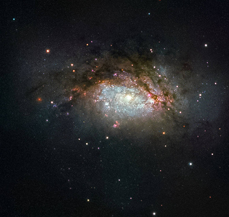 Галактика NGC 3597 Галактика NGC 3597
