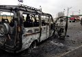 Место взрыва недалеко от Дербента, Дагестан Место взрыва недалеко от Дербента, Дагестан