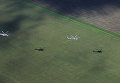 Вертолеты Ми-28Н Ночной охотник во время учебно-тренировочного полета экипажей армейской авиации отдельного вертолетного полка Южного военного округа Вертолеты Ми-28Н Ночной охотник во время учебно-тренировочного полета экипажей армейской авиации отдельного вертолетного полка Южного военного округа