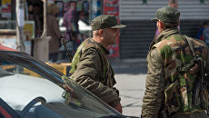 Военнослужащие сирийской армии в день перемирия. Архивное фото Военнослужащие сирийской армии в день перемирия. Архивное фото
