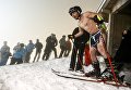 Участник гонки Naked Slalom Skirace. Австрия Участник гонки Naked Slalom Skirace. Австрия