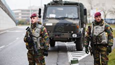 Бельгийские военнослужащие. Архивное фото Бельгийские военнослужащие. Архивное фото