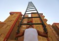 Египетский силач Карим Хусейн по прозвищу Фараон в Каире Египетский силач Карим Хусейн по прозвищу Фараон в Каире