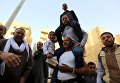 Египетский силач Карим Хусейн по прозвищу Фараон в Каире Египетский силач Карим Хусейн по прозвищу Фараон в Каире