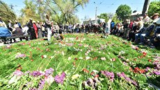 День памяти по погибшим в Одессе 2 мая 2014 года. Архивное фото День памяти по погибшим в Одессе 2 мая 2014 года. Архивное фото