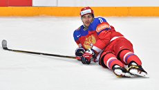 Игрок сборной России и Вашингтон Кэпиталс Александр Овечкин. Архивное фото Игрок сборной России и Вашингтон Кэпиталс Александр Овечкин. Архивное фото