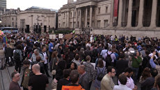 Митинг против Brexit в Лондоне в преддверии референдума в Великобритании Митинг против Brexit в Лондоне в преддверии референдума в Великобритании