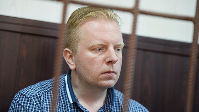 Генеральный директор Российского авторского общества Сергей Федотов в Таганском суде Москвы