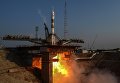 Старт ракеты-носителя Союз-ФГ с транспортным пилотируемым кораблем Союз МС с космодрома Байконуррома Байконур Старт ракеты-носителя Союз-ФГ с транспортным пилотируемым кораблем Союз МС с космодрома Байконуррома Байконур
