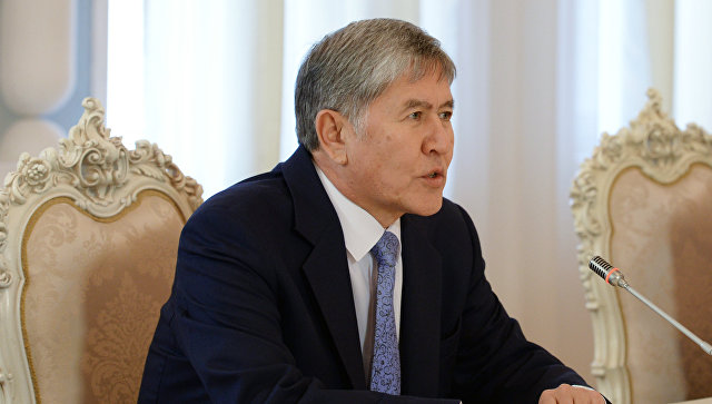 Президент Киргизии освободил от должности своего советника Табалдиева