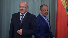 Встреча С.Лаврова с министром иностранных дел Португалии А.Сантушем Силвой. Архивное фото Встреча С.Лаврова с министром иностранных дел Португалии А.Сантушем Силвой. Архивное фото