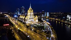 Кутузовский проспект в Москве. Архивное фото Кутузовский проспект в Москве. Архивное фото