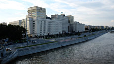 Здание министерства обороны РФ на Фрунзенской набережной в Москве. Архивное фото Здание министерства обороны РФ на Фрунзенской набережной в Москве. Архивное фото