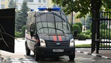 Автомобиль Следственного комитета. Архивное фото Автомобиль Следственного комитета. Архивное фото