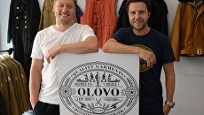 Яков Теплицкий и Александр Маланин, основатели бренда OLOVO Яков Теплицкий и Александр Маланин, основатели бренда OLOVO