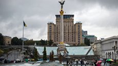 Монумент Независимости Украины на площади Независимости в Киеве. Архивное фото Монумент Независимости Украины на площади Независимости в Киеве. Архивное фото