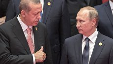 Владимир Путин и Реджеп Эрдоган. Архивное фото Владимир Путин и Реджеп Эрдоган. Архивное фото