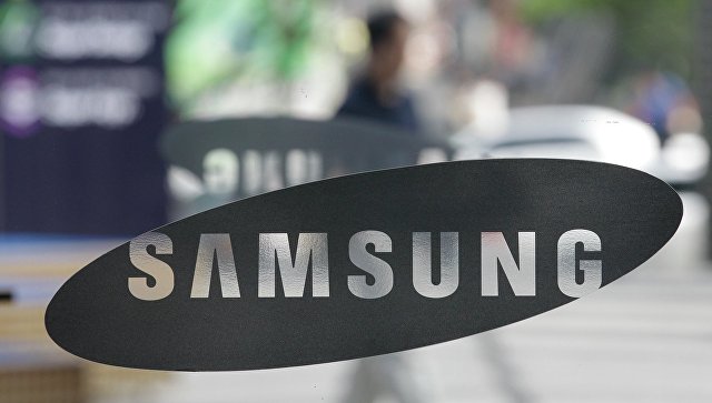 Логотип компании Samsung. Архивное фото