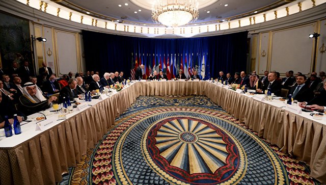 I membri del Consiglio di sicurezza delle Nazioni Unite a New York per discutere la situazione in Siria